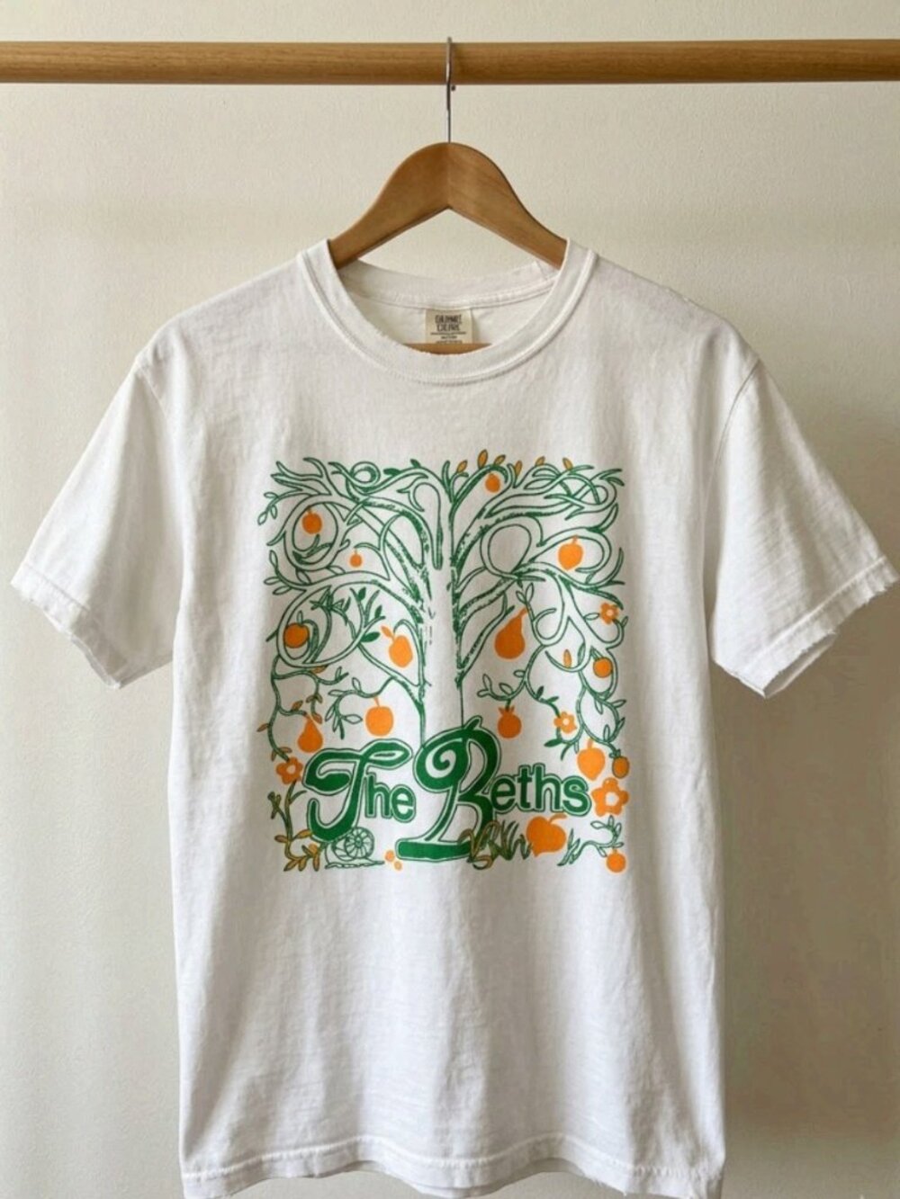 The Beths tour 2026 t-shirt reprint